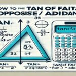 How To Find Tan Of Faita